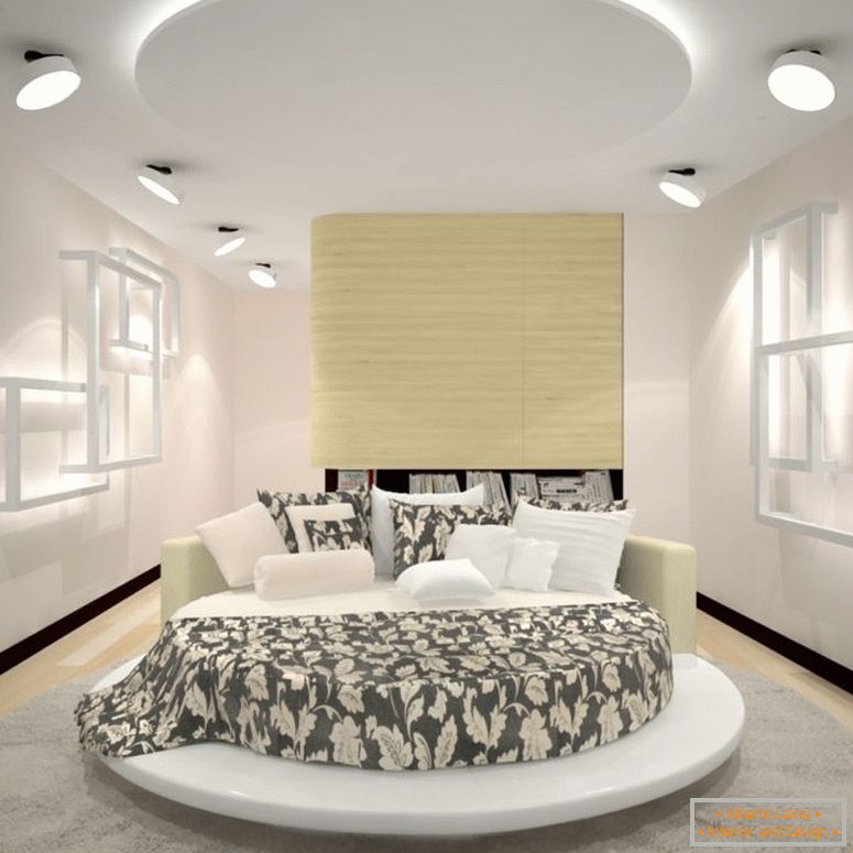 chambre-lumineuse-dans-le-style-moderne-avec-lit-rond-dans-le-centre