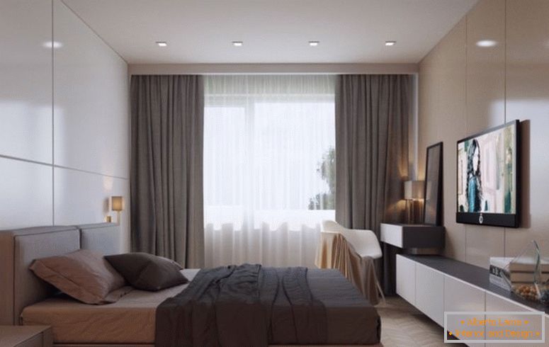 Chambre dans le style du minimalisme - 70 photos de