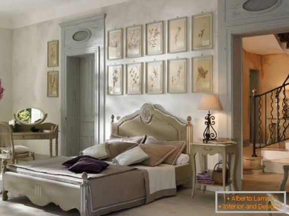 Chambre intérieure Provence - photo avec des idées de design
