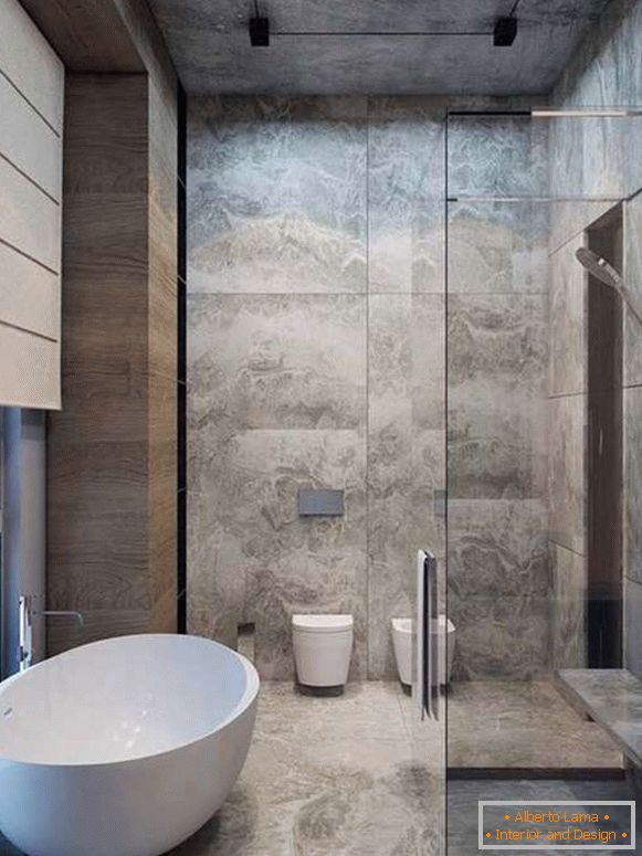 Idées modernes pour la douche dans la salle de bain
