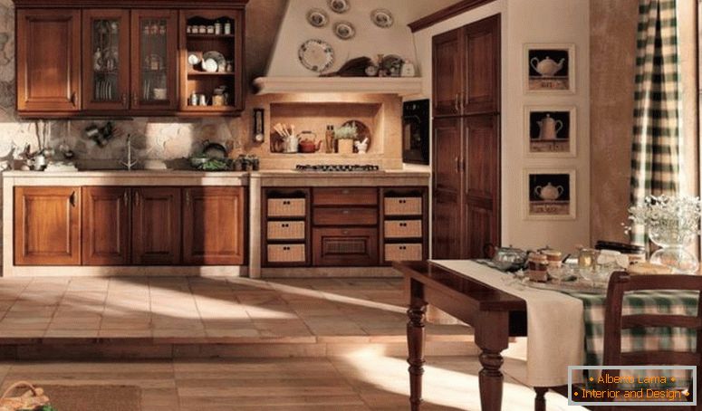 Un style campagnard à l'intérieur - des photos des