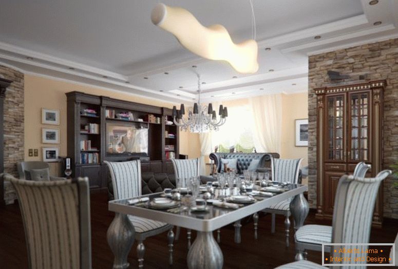 Un style campagnard à l'intérieur - des photos des