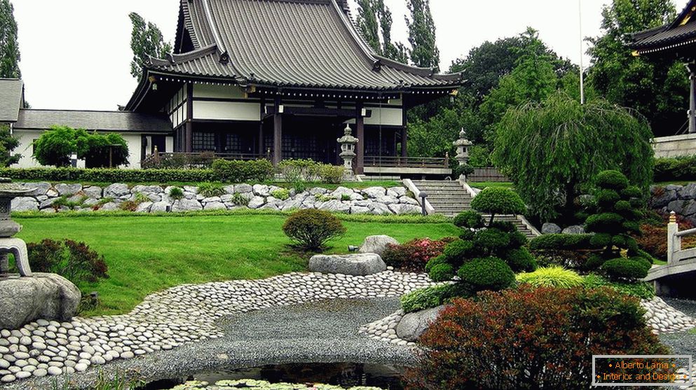 L'aménagement paysager dans le style japonais