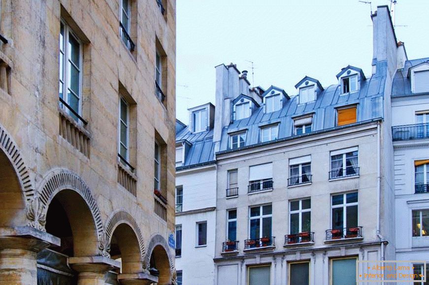 L'apparence d'un immeuble à Paris