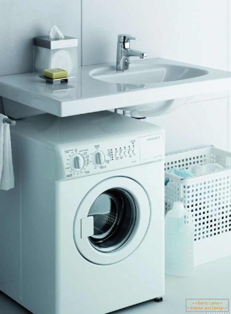 machine à laver avec évier encastré 10