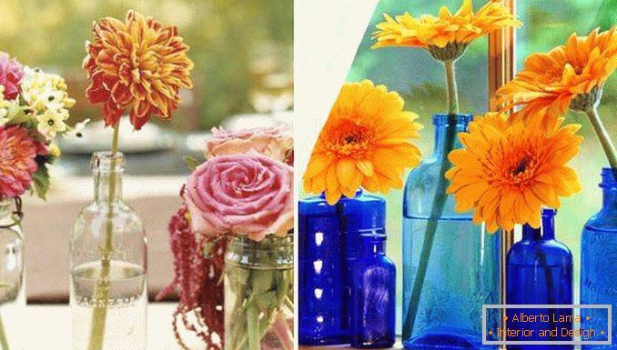 Chaque fleur a son propre vase