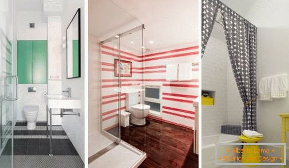 Les intérieurs élégants et lumineux des salles de bains de style loft