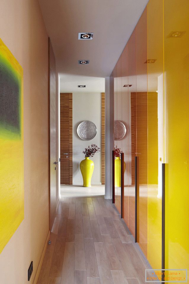 Corridor design en style fusion