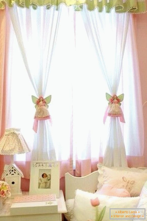 Accessoires pour rideaux dans les anges pour enfants