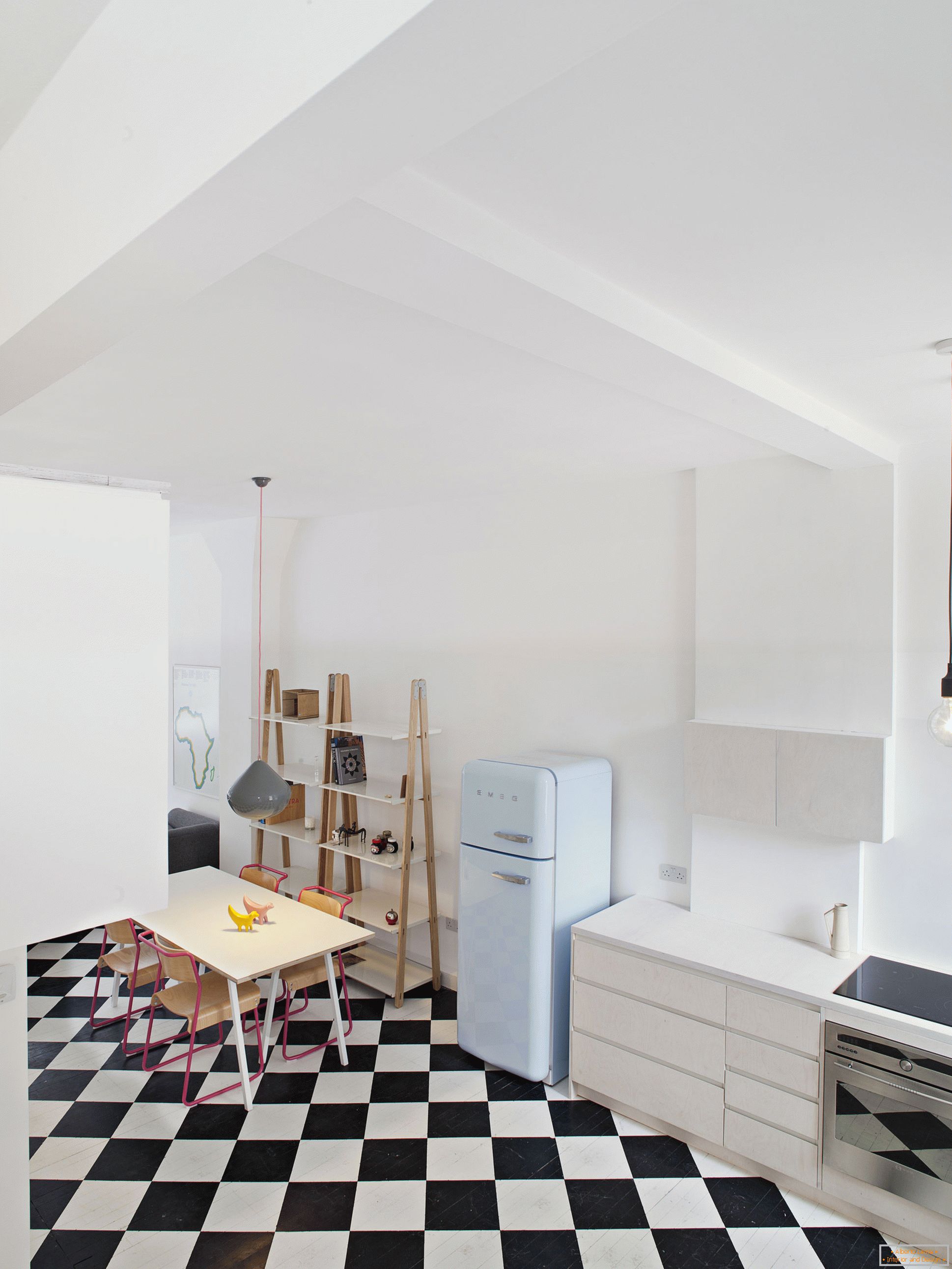 City View House - boulangerie, transformée en studio résidentiel, Londres, Royaume-Uni