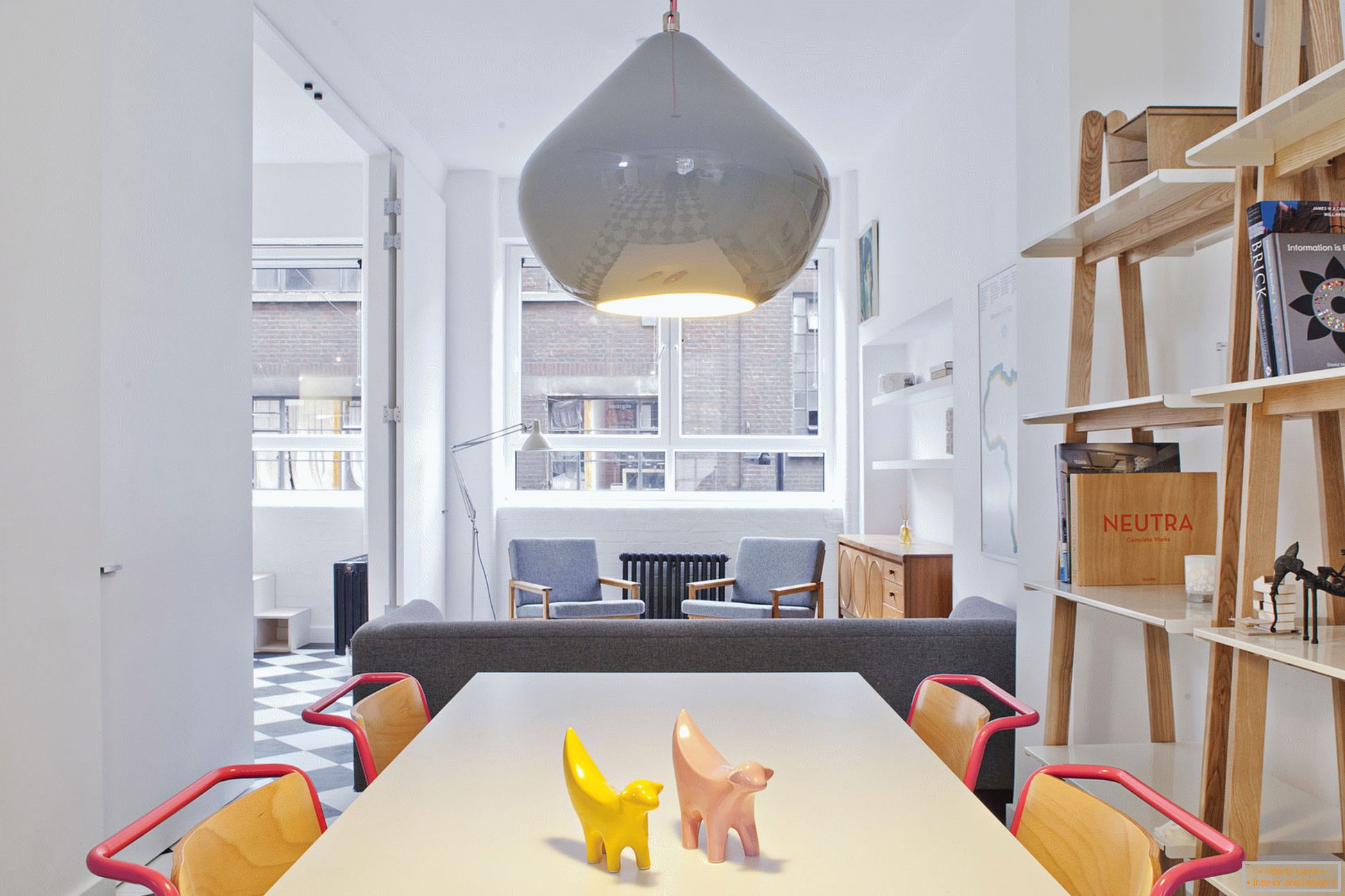 City View House - boulangerie, transformée en studio résidentiel, Londres, Royaume-Uni