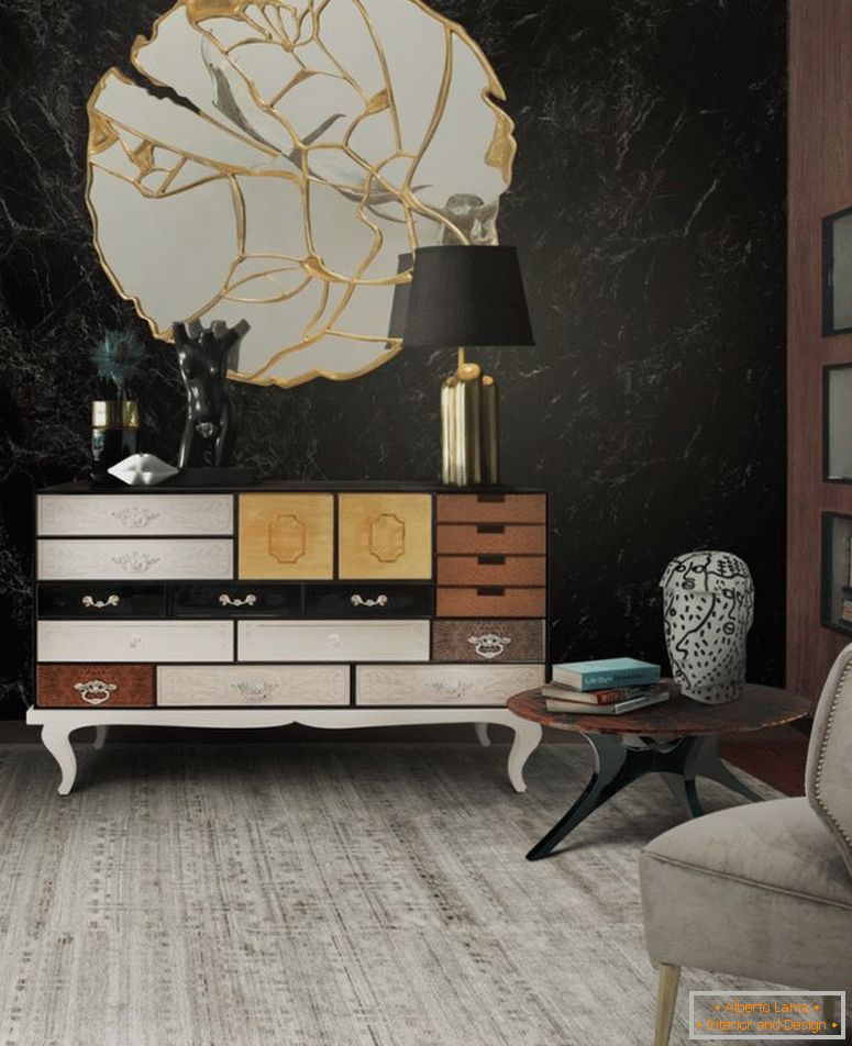 Miroir dans la chambre - exemples de photos d'hébergement à