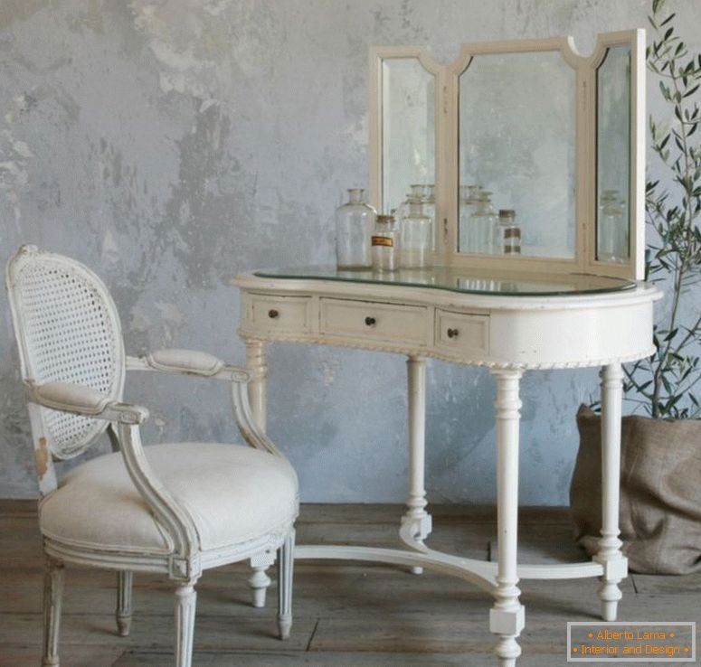 Miroir dans la chambre - exemples de photos d'hébergement à