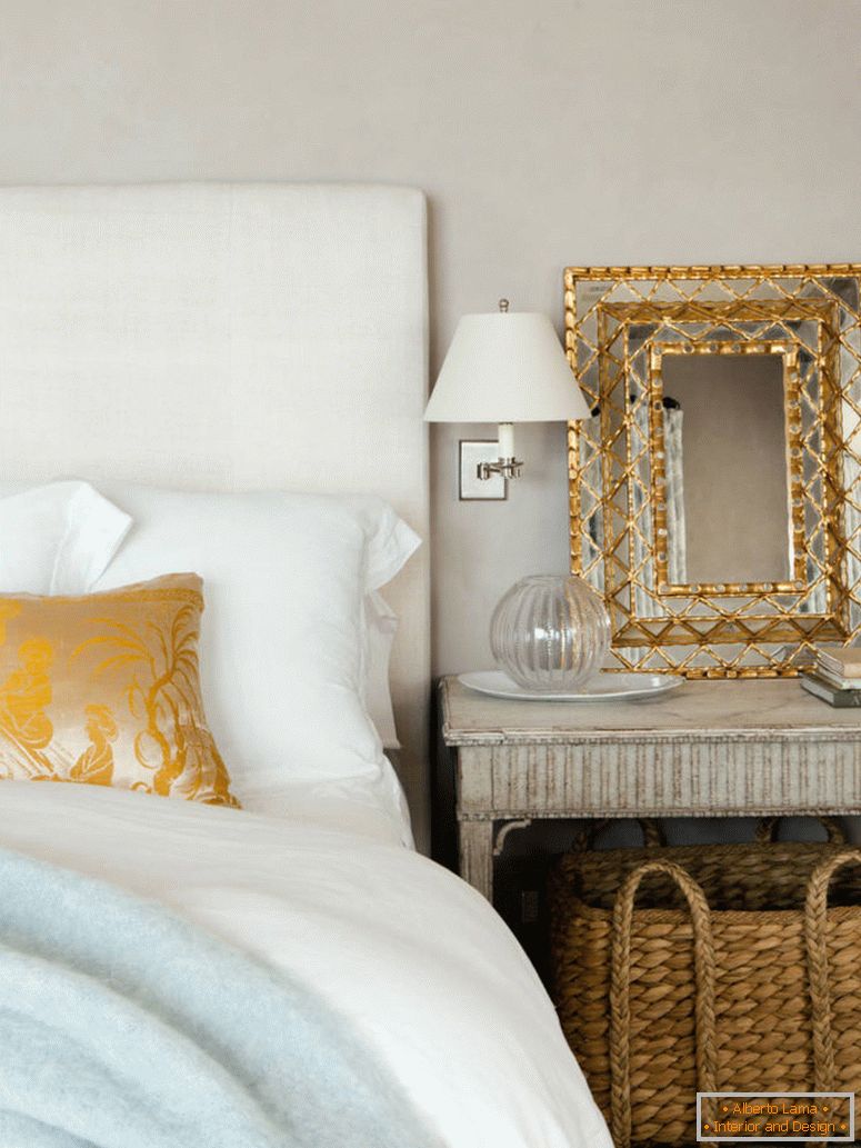 Miroir dans la chambre - exemples de photos d'hébergement à