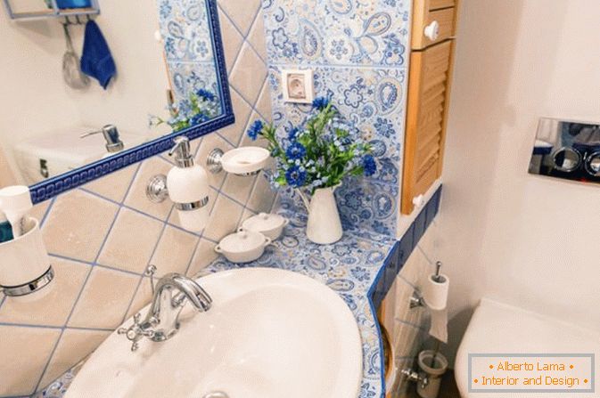 Salle de bain en style provençal